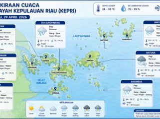 Ilustrasi Prakiraan Cuaca.