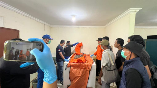 Korban melompat dari kapal Dumai Line akhirnya ditemukan. (Foto: ist)