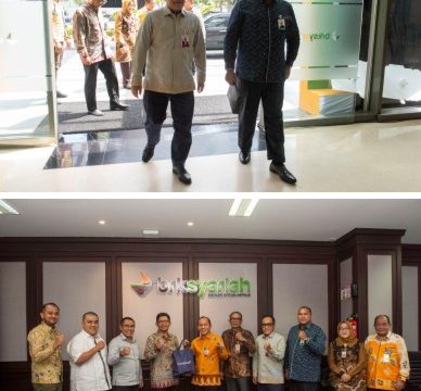 PT BRK Syariah terima kunjungan kerja Dewan Komisaris PT Bank Aceh Syariah. (Foto: BRKS)