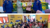 Hadirkan Program JALUR, Ditpolairud Polda Riau Bagikan 100 Paket Sembako untuk Nelayan Sinaboi