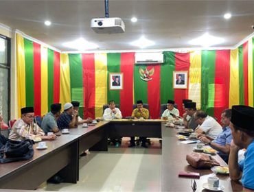 LKAM Luhak Tambusai penuhi undangan LAMR. (Foto: ist)