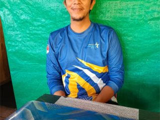 Mus, ketua panitia pemekaran Desa Tanjung. (F: ist)