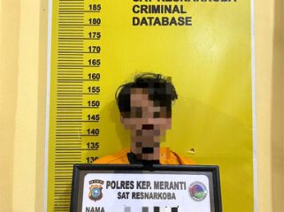 Foto terduga Pelaku diamankan 