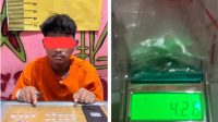 Pengedar dan Sabu 23 Paket Diciduk Polisi