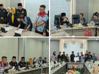  Rapat finalisasi bersama Tim Pemerintah Kota Batam bahas Ranperda LAM Kota Batam. (F: Humas DPRD Batam)