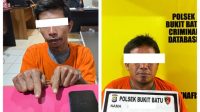Polsek Bukit Batu Ungkap Peredaran Sabu di Siak Kecil, Dua Tersangka Diamankan