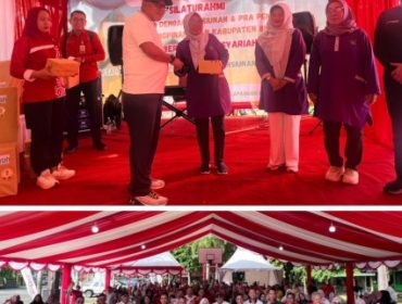 PT BRK Syariah silaturahmi ramah tamah bagi ASN pra pensiun dan purnabakti Kota Tanjungpinang dan kabupaten Bintan. (Foto: BRKS) 