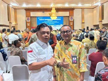 Bupati H. Asmar diacara Rakornas Kementan RI. (Foto: ist)