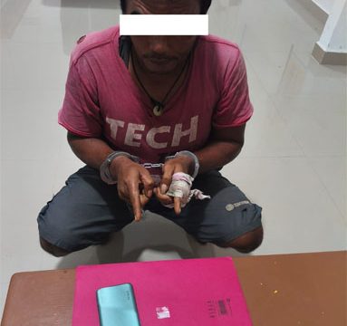 Tersangka kasus tindak pidana penyalahgunaan narkotika jenis sabu. (Foto: ist)