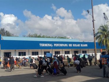 Terminal Penumpang Pelabuhan Sei Kolak Kijang. (Foto: Dok)