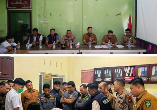 Cek urine secara silent (mendadak/sidak) di lingkungan Pemerintah Kecamatan Bengkalis (Foto: ist)