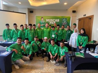 Foto bersama pengurus DPC PKB Kabupaten Pelalawan