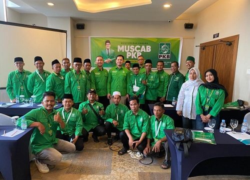 Foto bersama pengurus DPC PKB Kabupaten Pelalawan