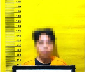 Tersangka kasus dugaan tindak pidana pencabulan sesama jenis. (Foto: ist)