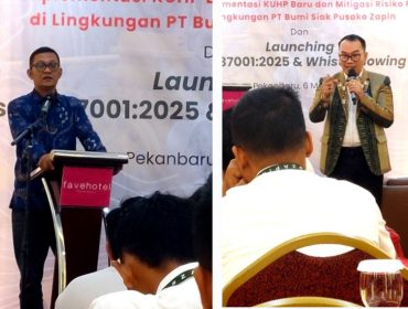 Komisaris BSP Zapin, Jhon Priandi dan Dr. Rudi Pardede. (Foto: rk1)