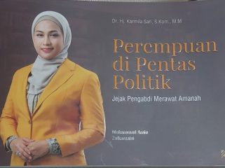 Bagian buku Karmila Sari. (Foto: rk1)