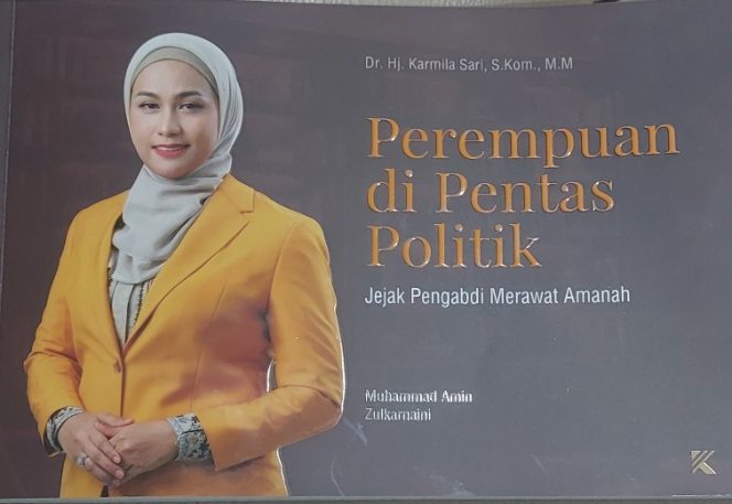 
					Bagian buku Karmila Sari. (Foto: rk1)
