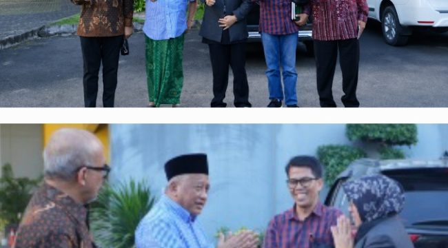 Bupati Siak, Dr Afni Zulkifli, saat bersilaturahmi dengan Prof. Dr. Ir. H. Mohammad Nuh, DEA. (Foto: ist)
