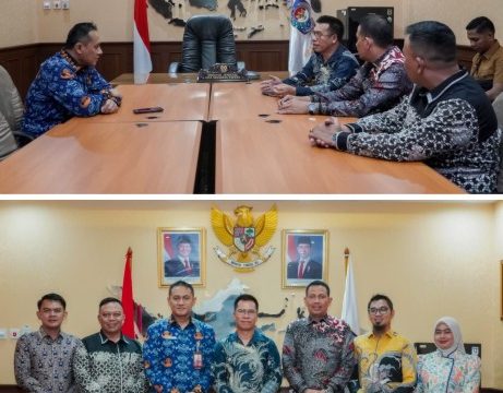 Pemkab Anambas melakukan audiensi dengan Direktur Perencanaan Anggaran Daerah Direktorat Jenderal Bina Keuangan Daerah Kementerian Dalam Negeri di Jakarta.  (Foto: ist)