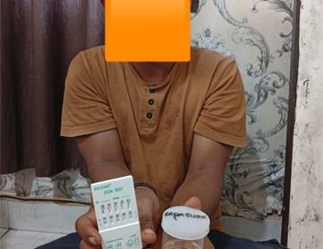 Tersangka tindak pidana narkotika jenis sabu. (Foto: ist)