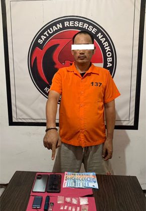 Berawal dari Nyanyian Pelaku, Pengedar Sabu Inisial E di Desa Deluk Bengkalis Akhirnya Dibekuk Polisi