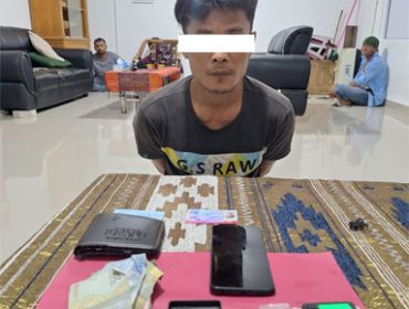 Tersangka kasus tindak pidana narkotika jenis sabu. (Foto: ist)
