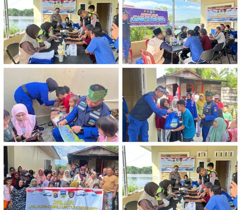 Dekatkan Diri dengan Warga Pesisir, Polda Riau Hadirkan Program JALUR di Teluk Leok