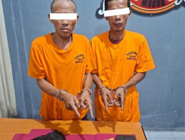 Tersangka tindak pidana narkotika jenis sabu. (Foto: ist)