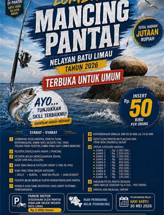 Flyer Lomba Mancing.