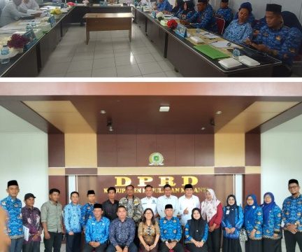 Foto saat RDP Forus Sekolah dengan DPRD Kabupaten Kepulauan Meranti. (Foto: ist) 