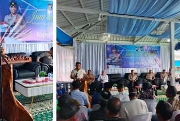 Harapan Bupati Kabupaten Kepulauan Anambas, Aneng, dihadapan Kapolda Kepri Irjen Pol. Asep Safrudin, S.I.K., M.H. (Foto: Bambang)
