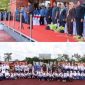 Upacara  peringatan Hardiknas Tahun 2026 di Halaman Kantor Bupati Bintan. (Foto: Diskominfo Bintan) 