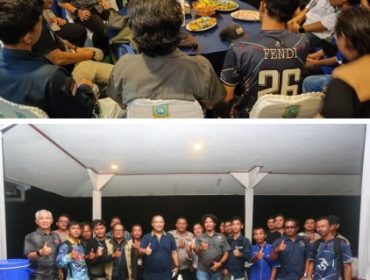 Kapolda Kepri Irjen Pol Asep Safrudin gelar pertemuan bersama wartawan lokal di Tolam Resort. (Foto: ist)