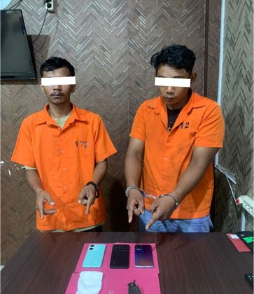 Satresnarkoba Polres Bengkalis Ungkap Kasus Sabu di Bantan Tengah, Dua Pengedar Diamankan