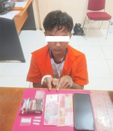 Polsek Siak Kecil Ungkap Kasus Sabu, Empat Paket Narkotika Diamankan dari Seorang Pria