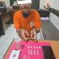 Tersangka kasus tindak pidana narkotika jenis sabu. (Foto: ist)