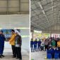 Program unggulan JALUR Ditpolairud Polda Riau salurkan 55 paket beras kepada para nelayan di Desa Tanjung Punak, Kecamatan Rupat Utara, Kabupaten Bengkalis. (Foto: ist)