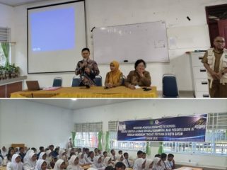 Peksos Go To School di SMP Negeri 21 dan SMP Negeri 36 Kota Batam. (Foto: Ist)