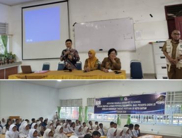 Peksos Go To School di SMP Negeri 21 dan SMP Negeri 36 Kota Batam. (Foto: Ist)