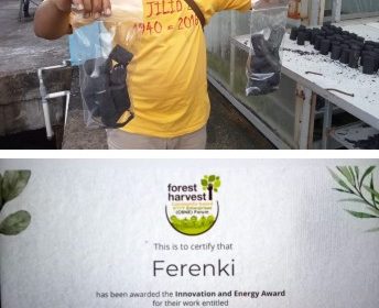 Ferenki dan sertifikat. (Foto: ist)