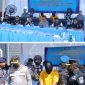 Konferensi pers pemusnahan barang bukti  tindak pidana narkotika Jaringan Internasional. (Foto: ist)