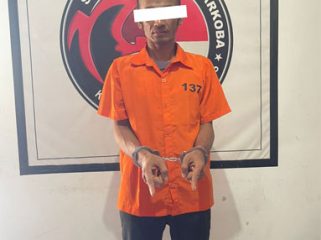 Tersangka tindak pidana penyalahgunaan narkotika jenis sabu. (Foto: ist)