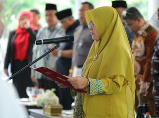 Dr. Afni Zulkifli, Bupati Siak. (F: ist)