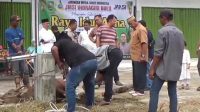 Di Kantor JMSI, Agrinas dan Pemda Inhu Gelar Penyembelihan Hewan Kurban Idul Adha 1447 H