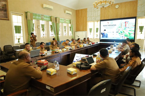 Rapat rapat verifikasi dan validasi usulan SNT. (Foto: Ist)