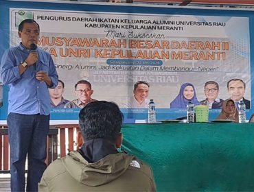Mubesda Pengurus Daerah Ikatan Keluarga Alumni Universitas Riau periode 2026-2030. (Foto: ist)