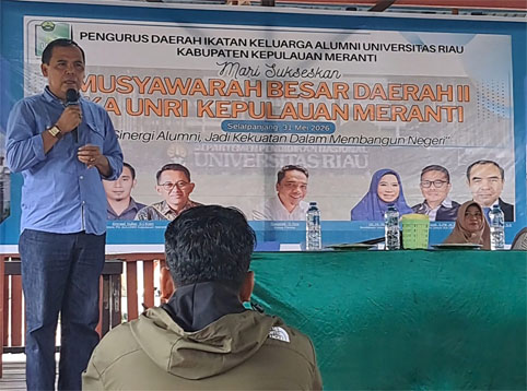 Mubesda Pengurus Daerah Ikatan Keluarga Alumni Universitas Riau periode 2026-2030. (Foto: ist)