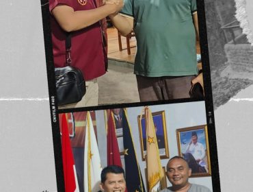 Ketua Umum ETH H. Dedy Syafrizal saat bersama Prof. Dr. Elfizar, S.Si, M.Kom.dan Sekretaris Jenderal Ganda Satria Darma bersama Prof. Dr. Elfizar, S.Si, M.Kom.(kanan). (poto/ist)