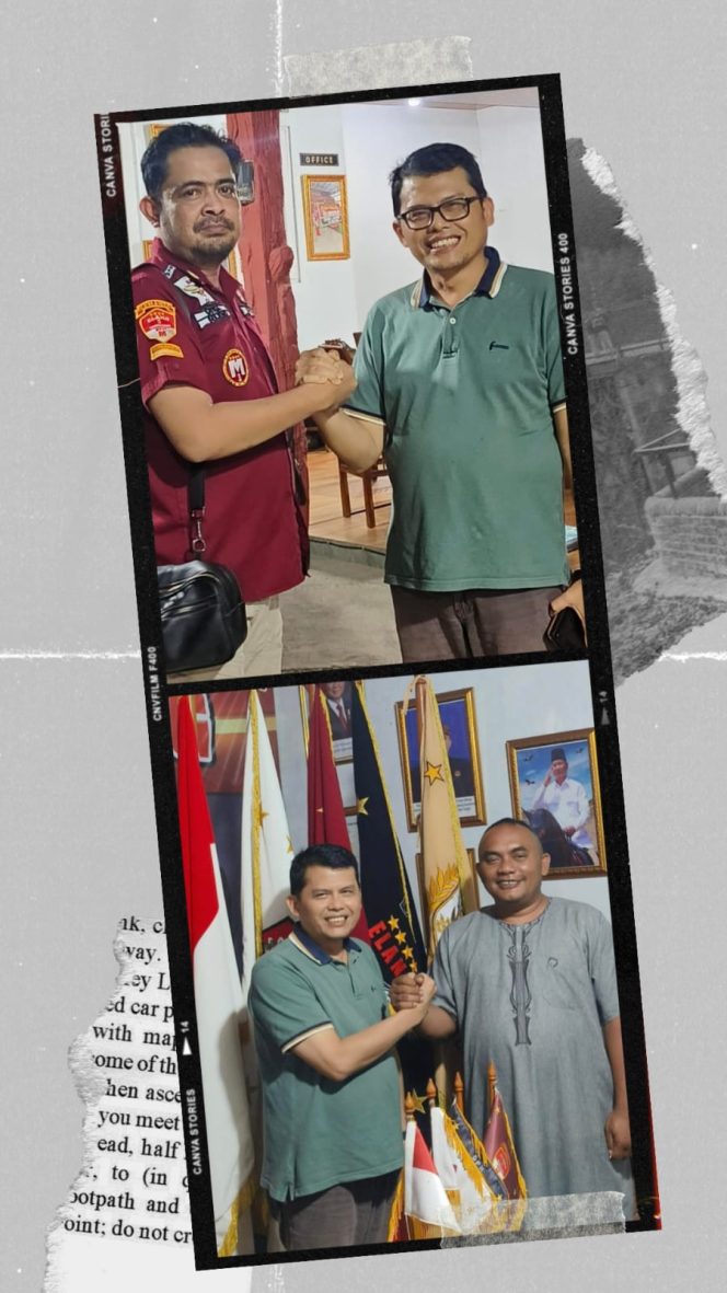 
					Ketua Umum ETH H. Dedy Syafrizal saat bersama Prof. Dr. Elfizar, S.Si, M.Kom.dan Sekretaris Jenderal Ganda Satria Darma bersama Prof. Dr. Elfizar, S.Si, M.Kom.(kanan). (poto/ist)