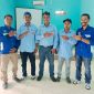 Agustar (tengah) Ketua DPC HNSI Kabupaten Kepulauan Anambas beserta pengurus. (Foto: ist)